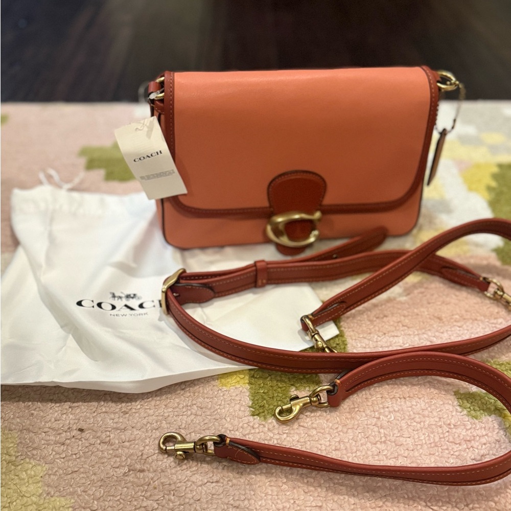 Coach Soft Tabby Coral Bag